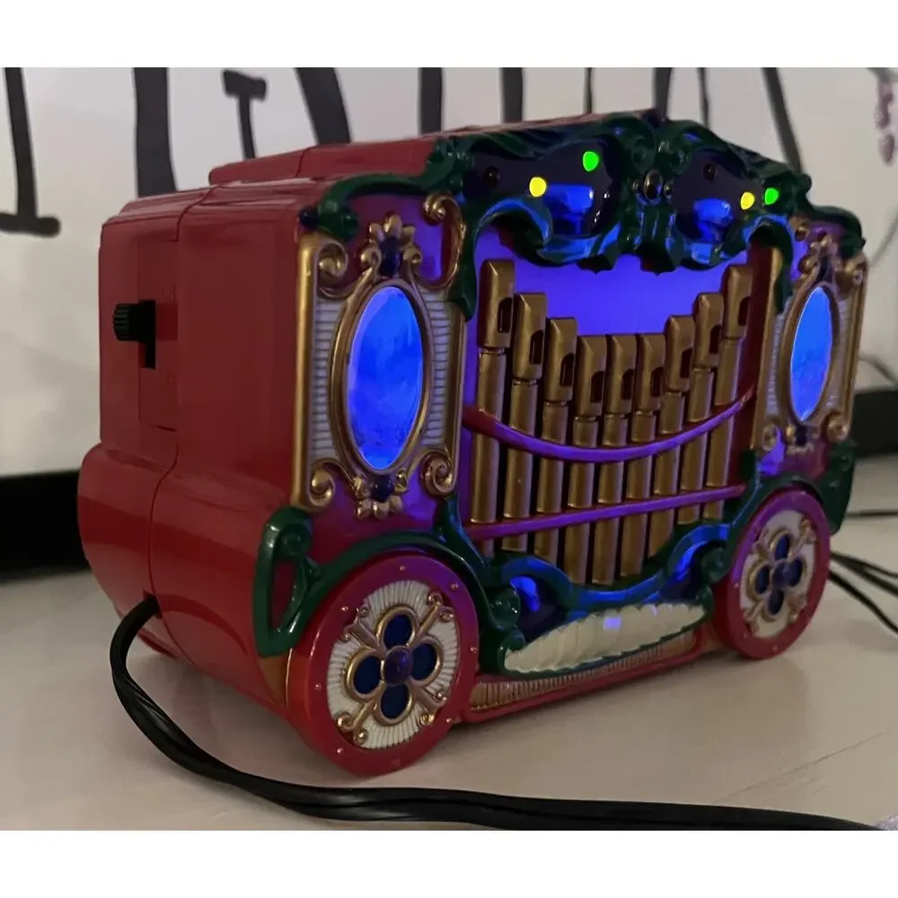 Mr Christmas Holiday Carousel 6 Horse 21 Carols Music Lights Box -Video In Pics!